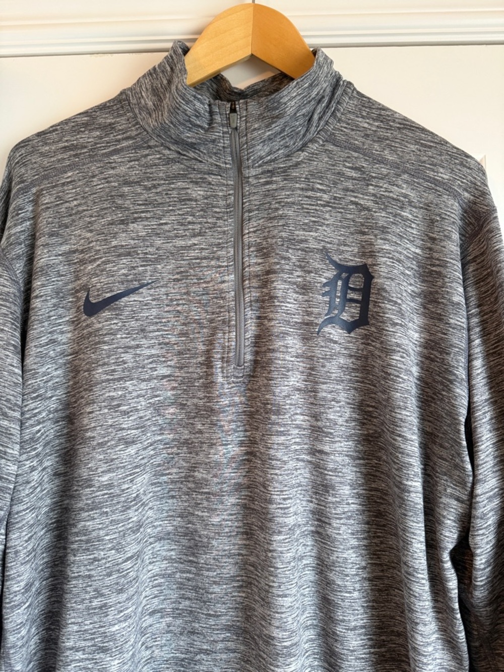 Gently Used Detroit Tigers Dri-Fit Quarter Zip